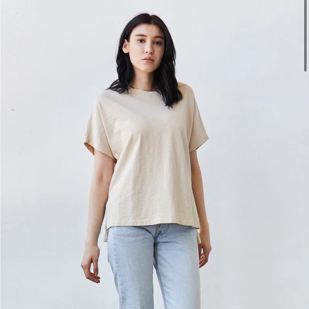 100% cotton tee